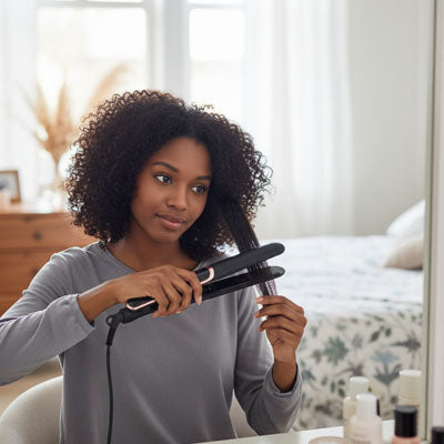 Lisseur de cheveux professionnel en céramique ionique