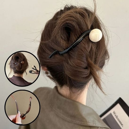 Beau Pinces à cheveux | Spirale Rétro